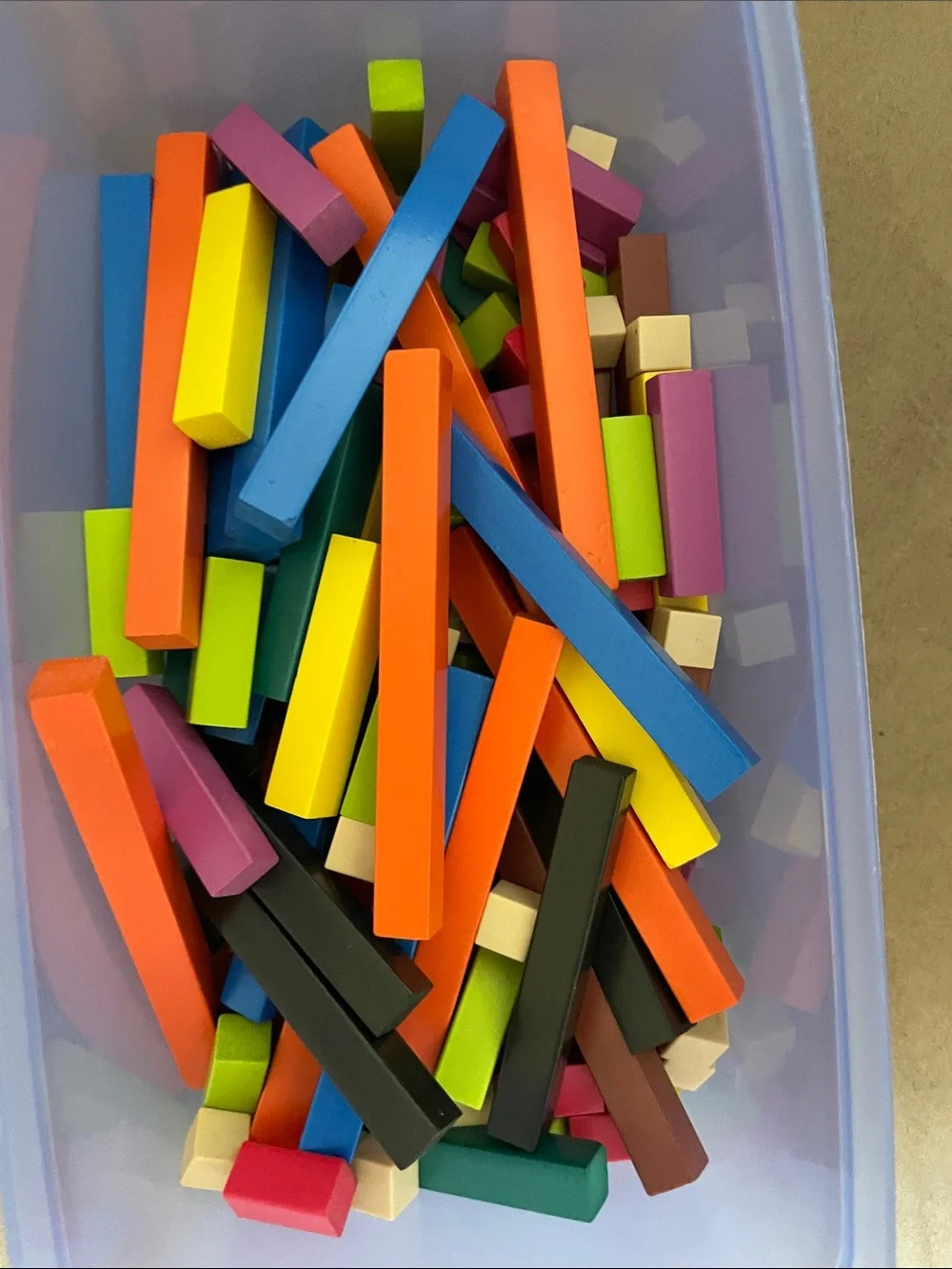 Cuisenaire Math Manipulative Rod Set with On the Farm Work Book